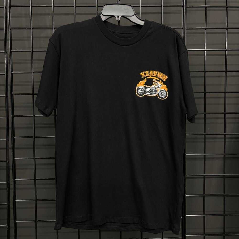 Xzavier Men's "American Motocycles" Graphic Tee